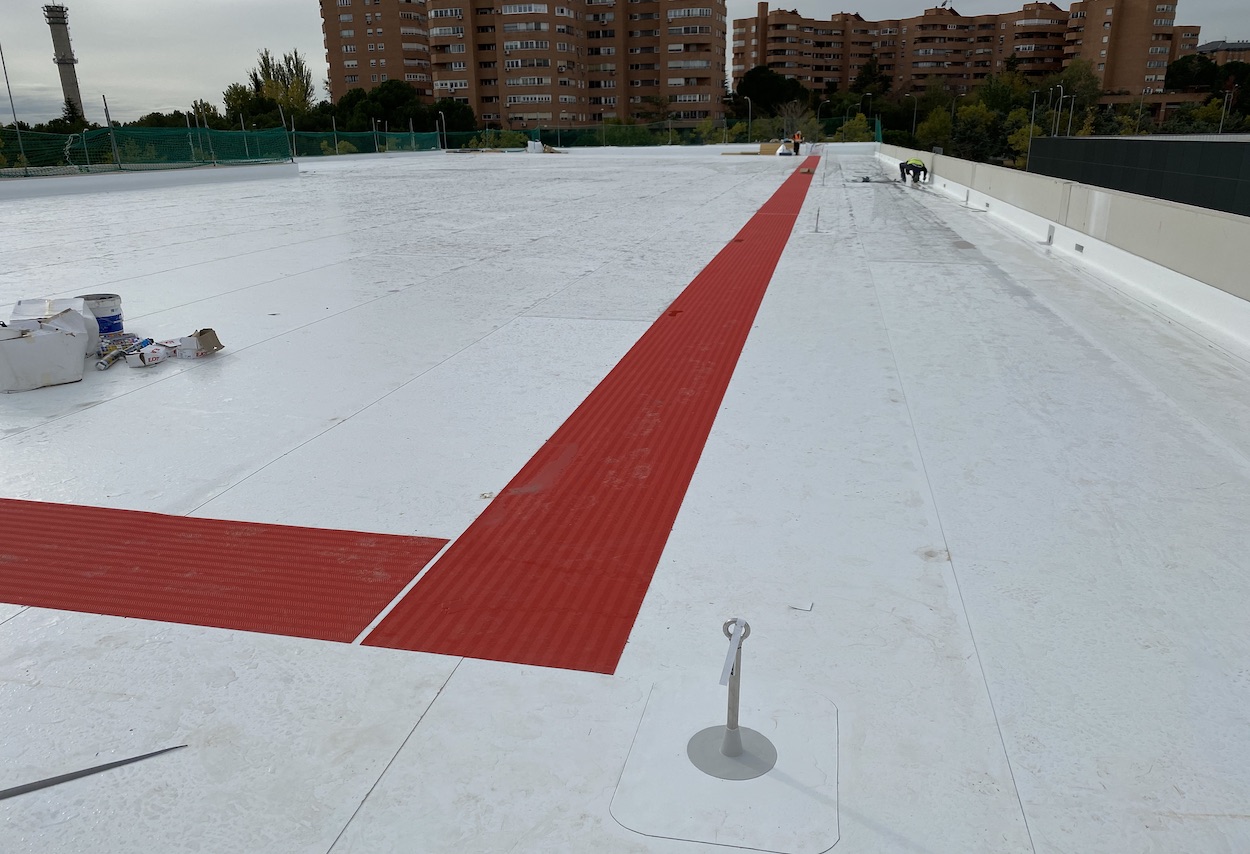 Equipo de trabajo en cubierta